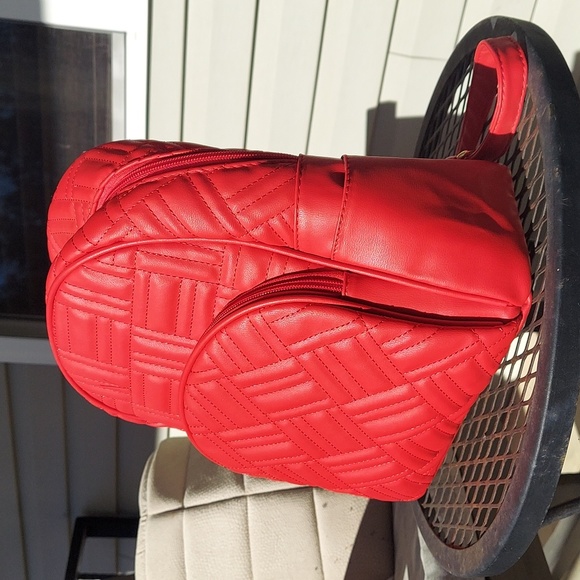 None Handbags - Red Backpack